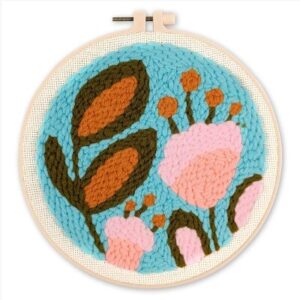 Punch Needle Kit Fiori selvatici