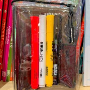 TINTA UNITA DIARIO 16 MESI 2026 CON KIT 4 MARKER