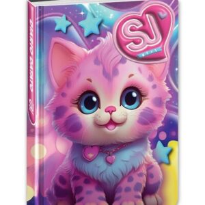 SJ DIARIO AG.10M DATATO GIRL GATTO ROSA