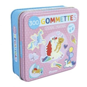 Creativamente - Baby adesivi latta – unicorni