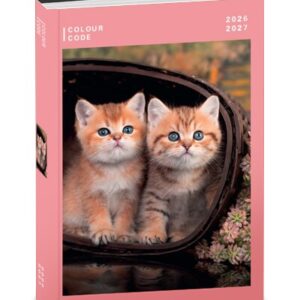 SEVEN - DIARIO AG.10M DATATO COLOUR ANIMAL GATTINI
