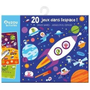Auzou - 20 Giochi Tascabili - Spazio