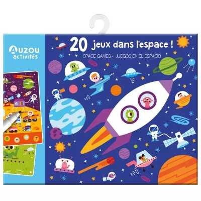 Auzou - 20 Giochi Tascabili - Spazio