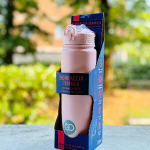 Borraccia 7days 750ml termica rosa pastello