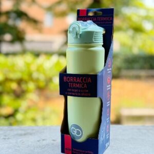 Borraccia 7days 750ml termica verde salvia
