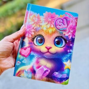 SJ DIARIO AG.10M DATATO GIRL GLITTER