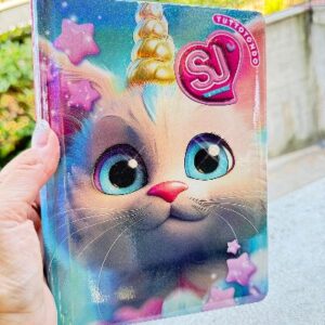 SJ DIARIO AG.10M DATATO GIRL GLITTER