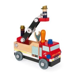 JANOD Camion dei pompieri Brico'kids