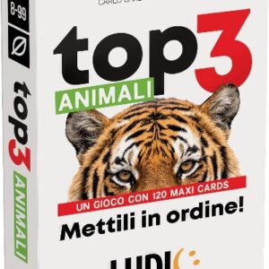 Top3 Card Game Animali  - HEADU