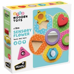 Baby Wooden Sensory Flower - HEADU